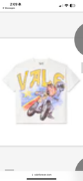 Vale Lives “Camel Motorcross” Tee (White)