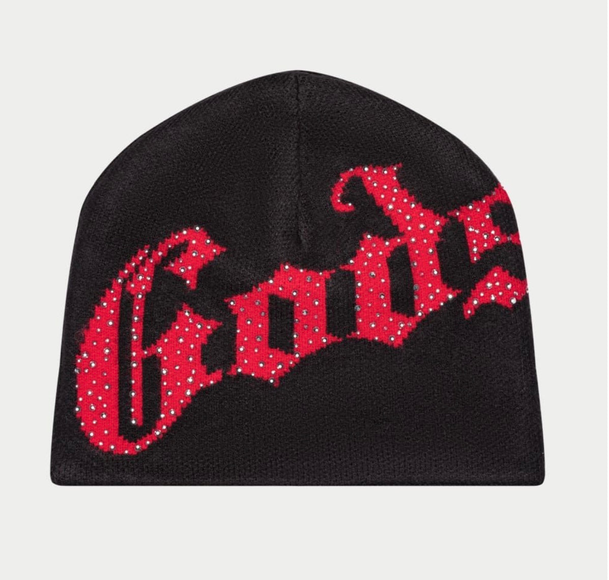 Godspeed Studded Beanie (black/red)
