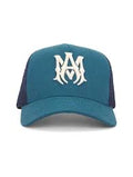 Amiri MA Trucker Hat (Blue/White)