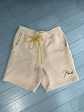 Rhude Logo Shorts (Tan)