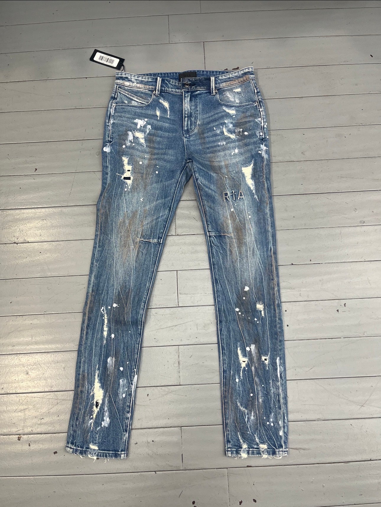 RtA “Paint Splatter” Jeans (Blue)