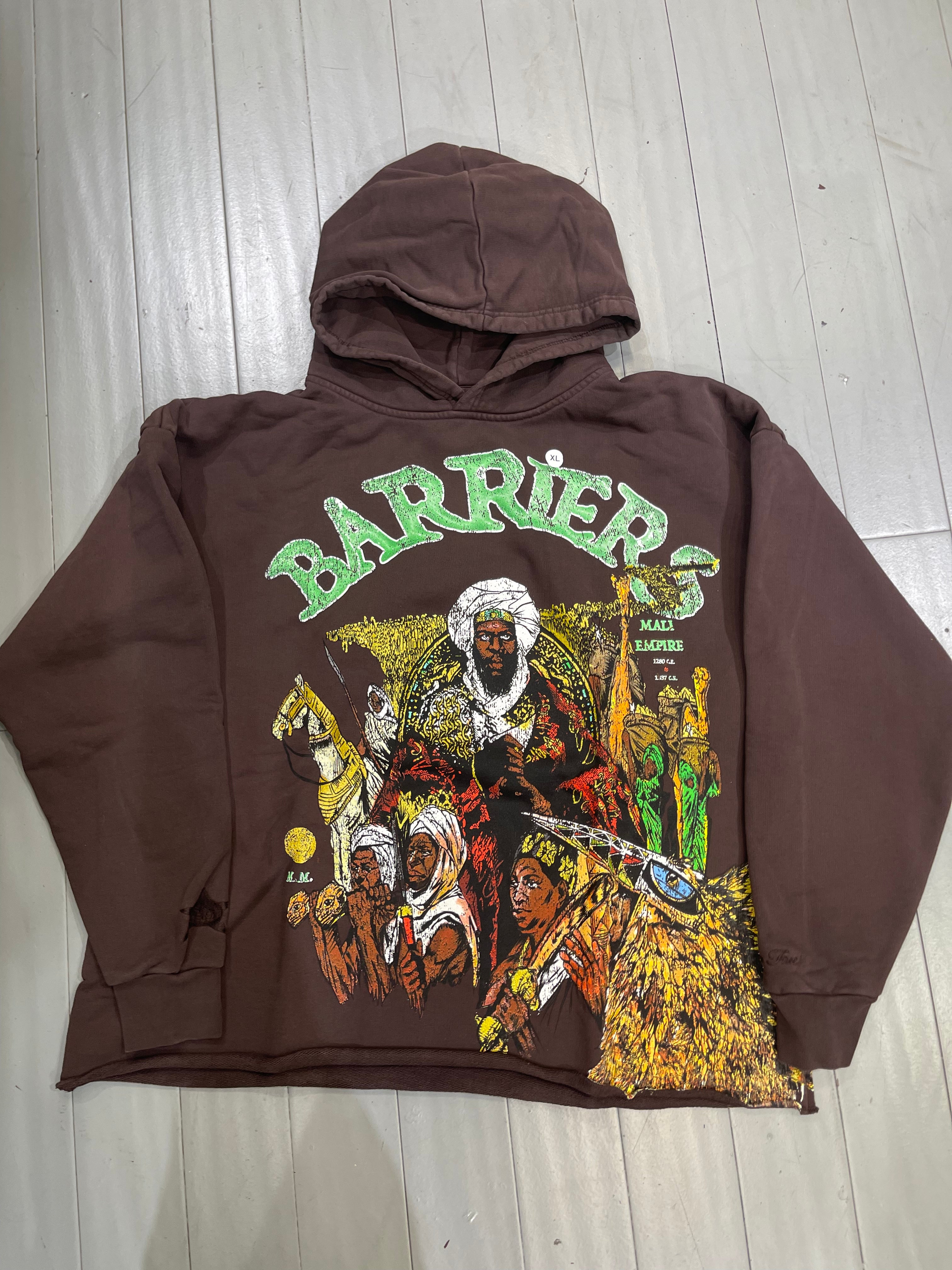 Barriers “Mali Empire” Hoodie (Brown)
