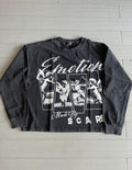 Mixed Emotions Arch Angel Longsleeve black/White