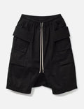 Rick Owens “Creatch Cargo” Shorts (Black)