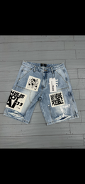 Mixed Emotions “Ai” Shorts blue