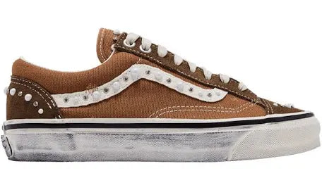Vans “Pearlized” Brown Old Skool 36