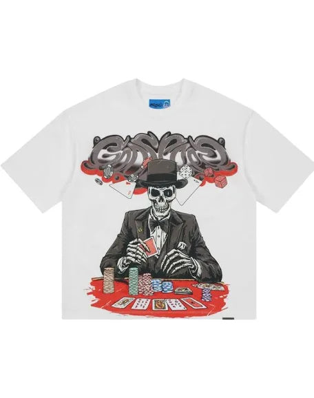 Godspeed “Poker” Tee (White)