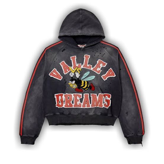 Vale Lives “Anthem” Hoodie (Black/Red)