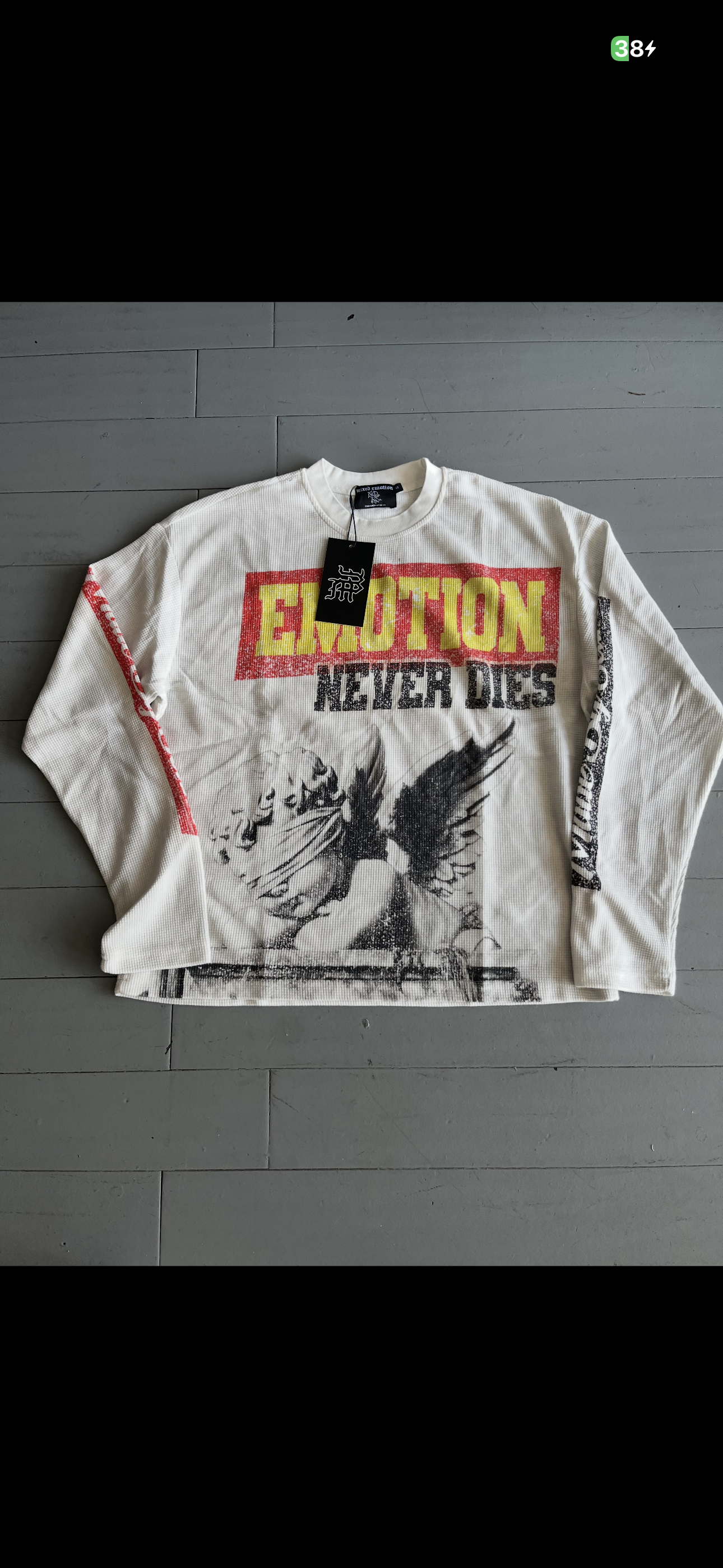 Mixed Emotions Dream Longsleeve thermal white/red/yellow