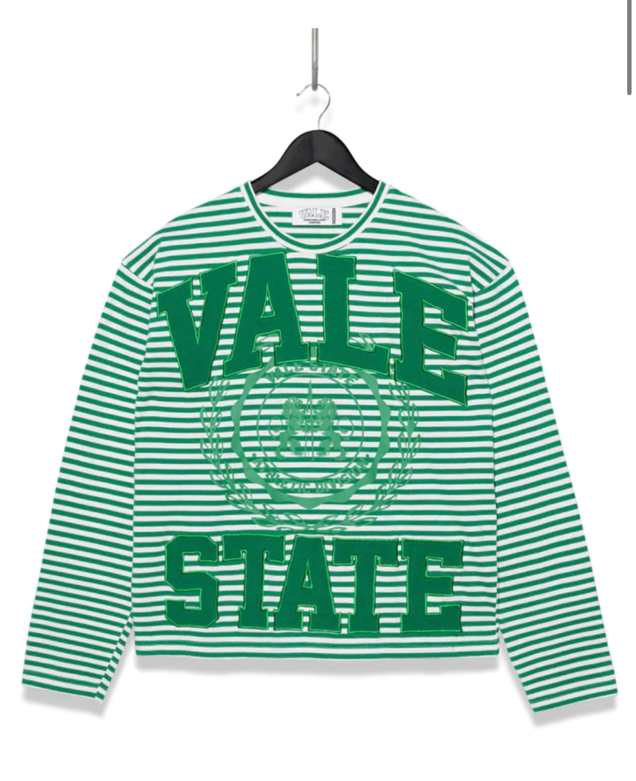 Vale Lives Stripe Longsleeve (Green)