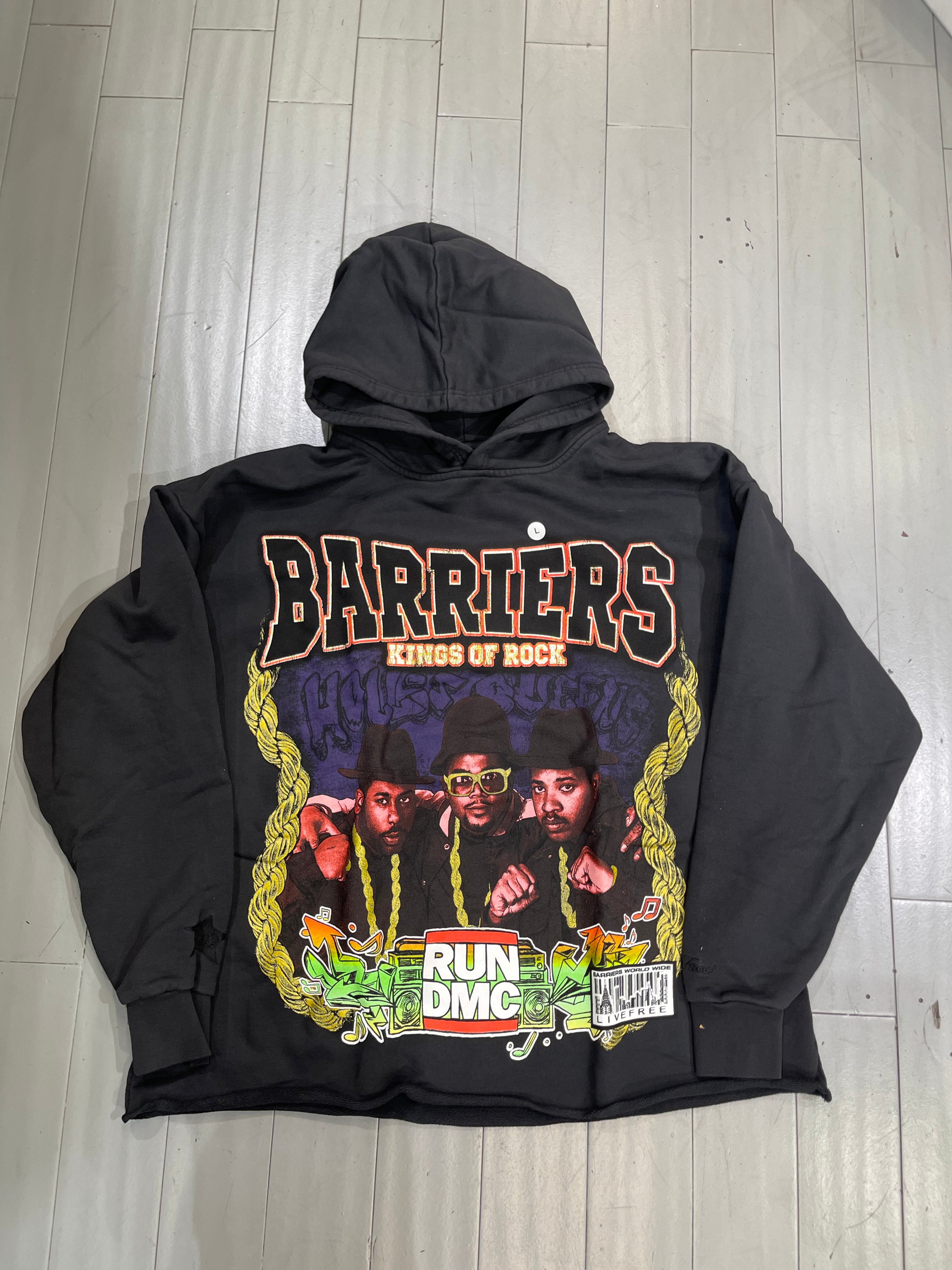Barriers “Run Dmc” Hoodie (Black)