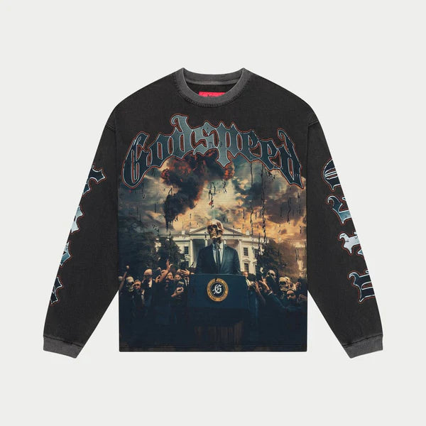 Godspeed “vod” longsleeve (black)
