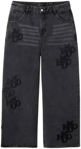 HMDD patch Logo Jeans (Black)