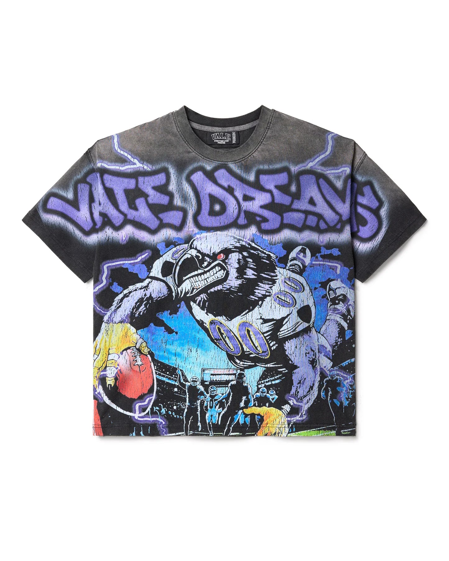Vale Lives “Raven” Tee (Black)