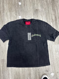 Godspeed tee small side logo black