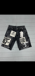 Mixed emotions “Ai” shorts black