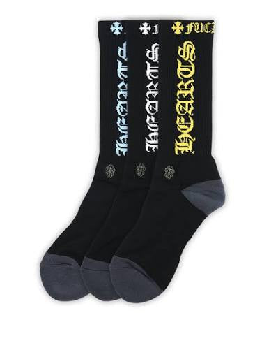 Chrome Hearts Socks (Black) Logo