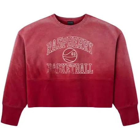 Gvgallery Red Basketball Crewneck