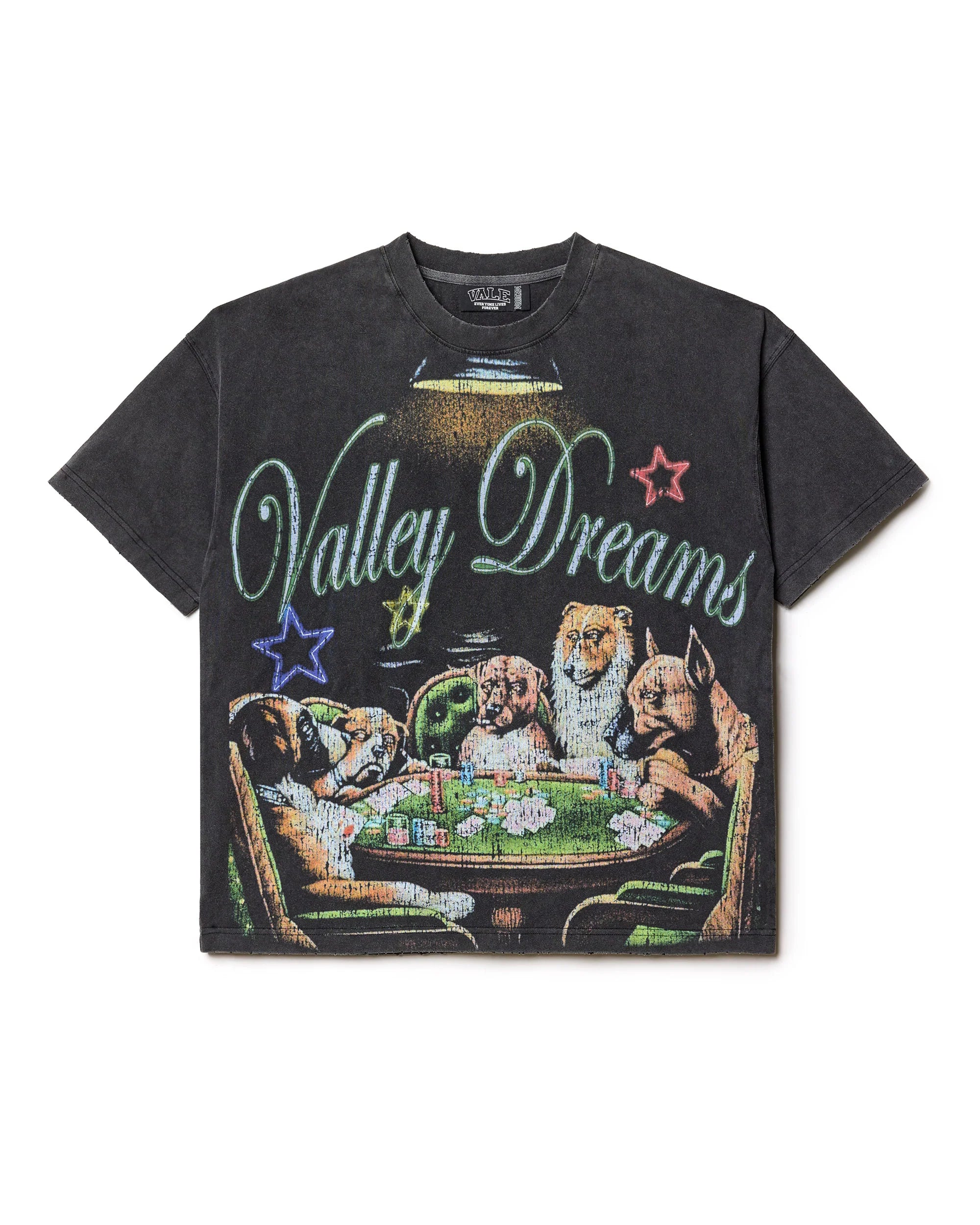 Vale Lives “Poker” Tee (Black)