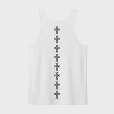 HMDD Tank Top Cross (White)