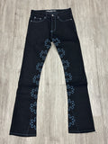 Lost Shdws jeans black/ blue outline