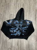 Vale lives hoodie statue of liberty black