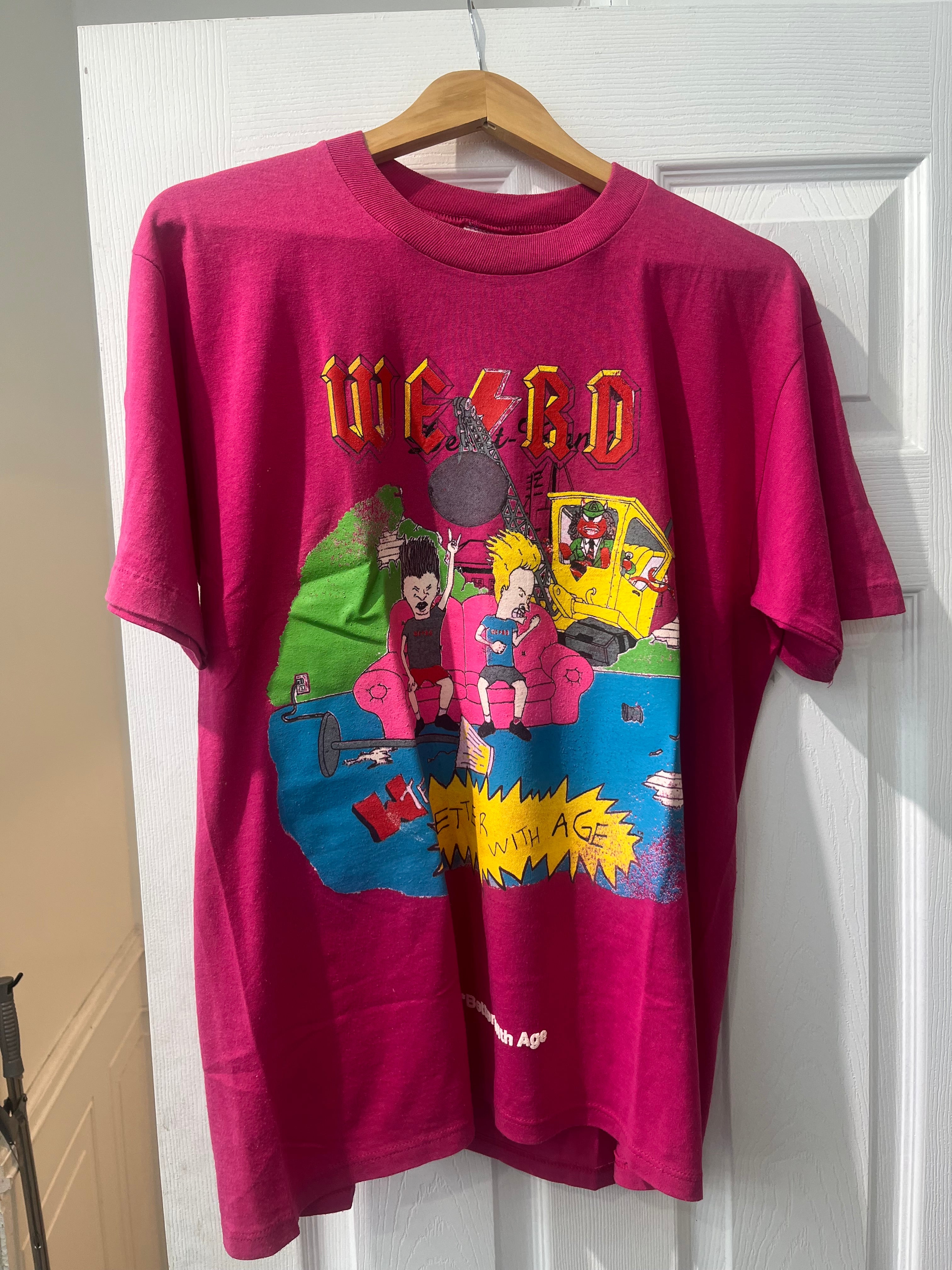 Better with age “Angus” Tee (Red Wine)