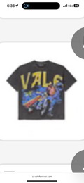 Vale Lives “Camel” Tee (Black)