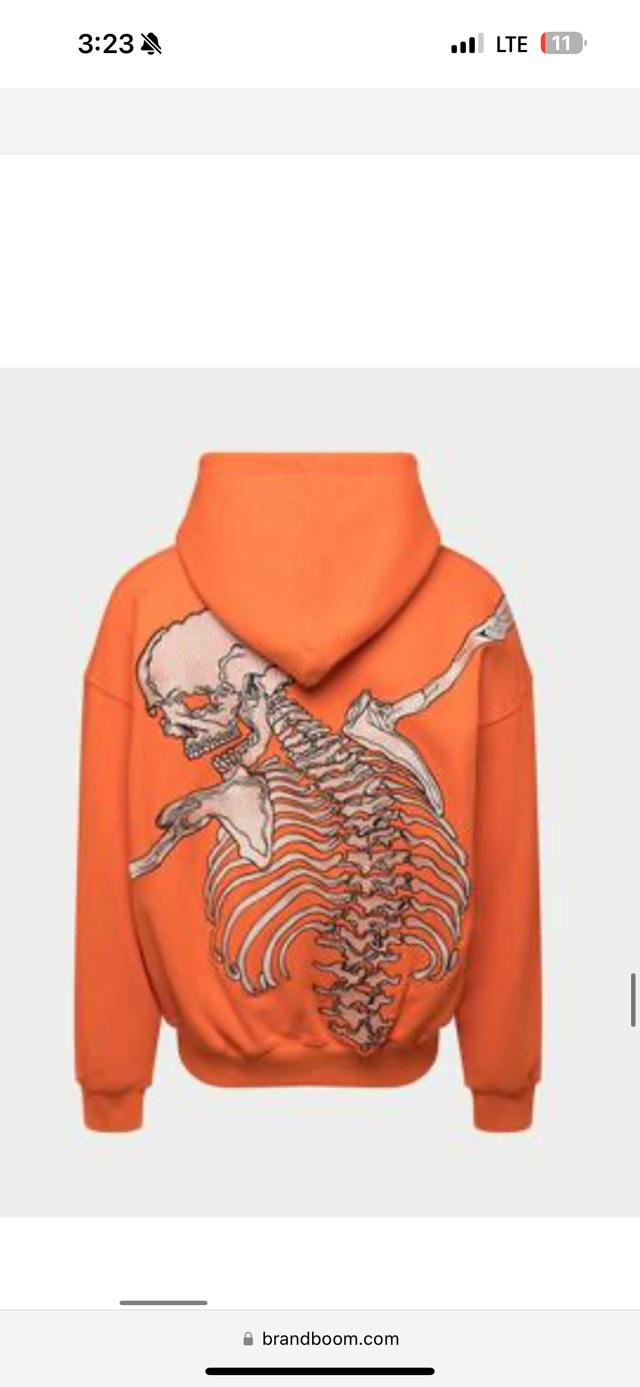 Godspeed “Rod” hoodie (orange)