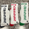 Chrome hearts socks white (green/ red/ black)