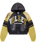 Vale Lethal Zip Up Hoodie (Black/Yellow)