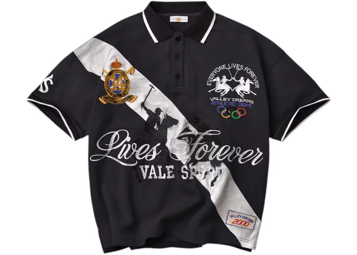 Vale “Panda” Polo (Black)