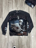 Godspeed longsleeve newspaper black
