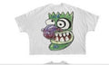 Billionaire Studios “eggplant” tee white