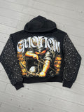 Mixed Emotions Hoodie Angel with arrow black