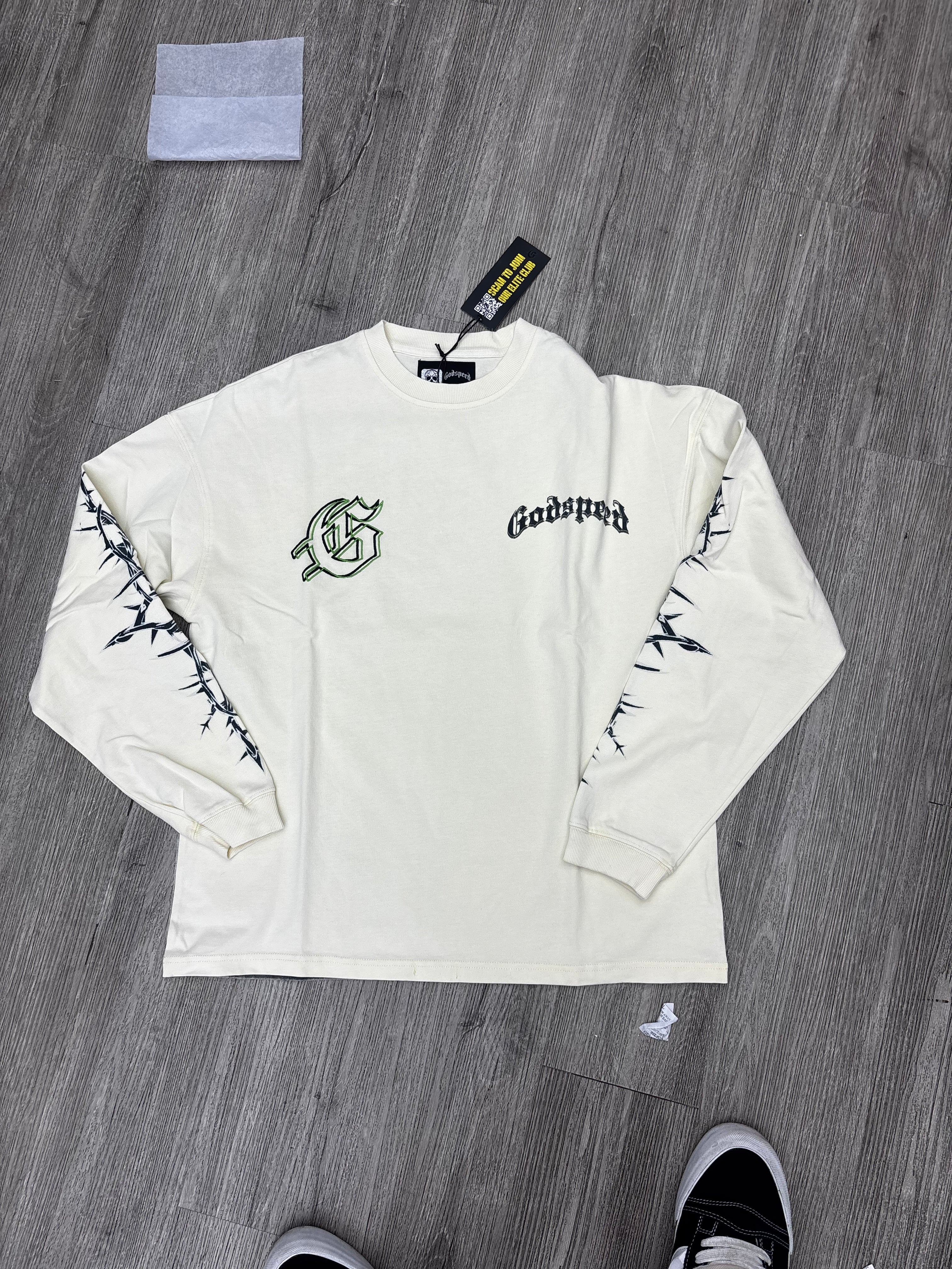 Godspeed longsleeve bire wire cream