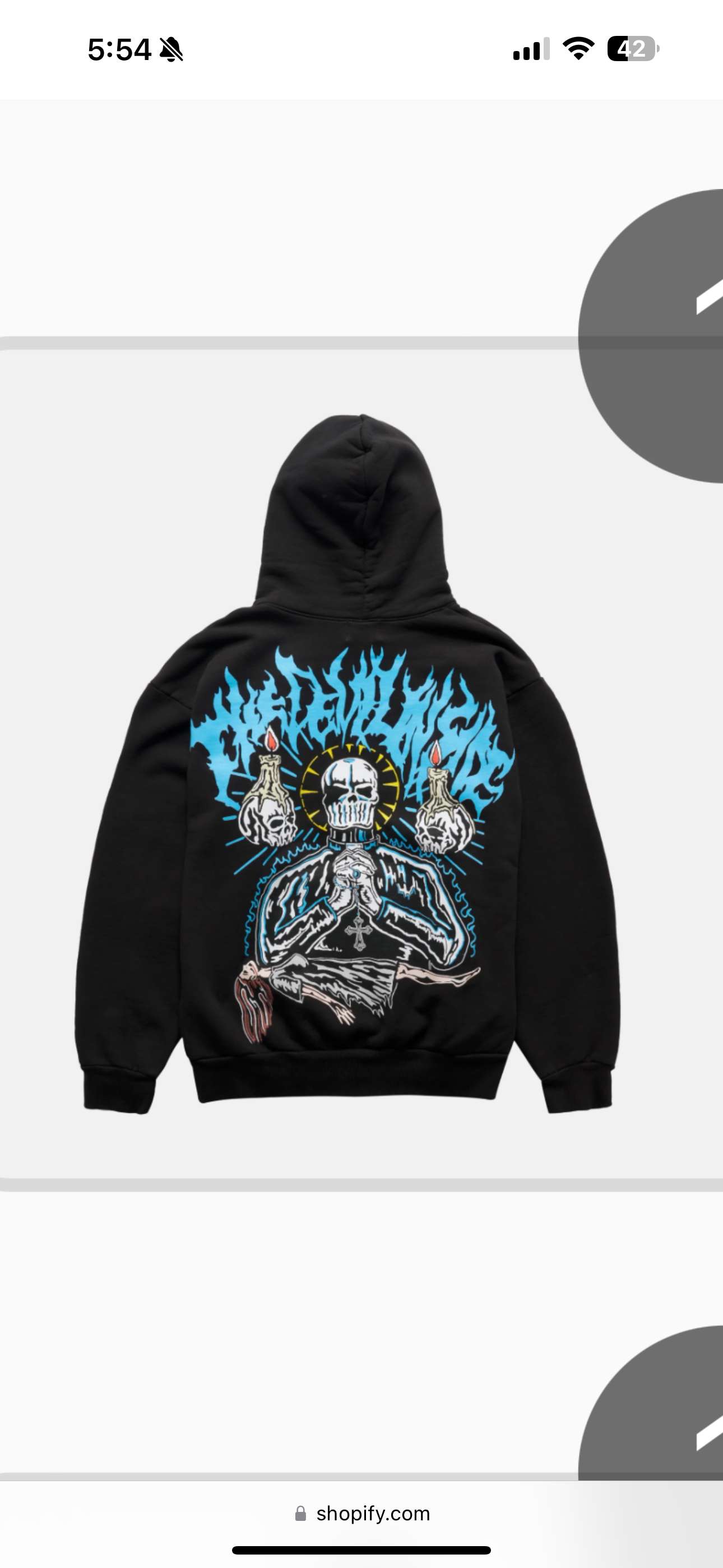 Warren Lotas “The Devil Inside” Hoodie (Black)