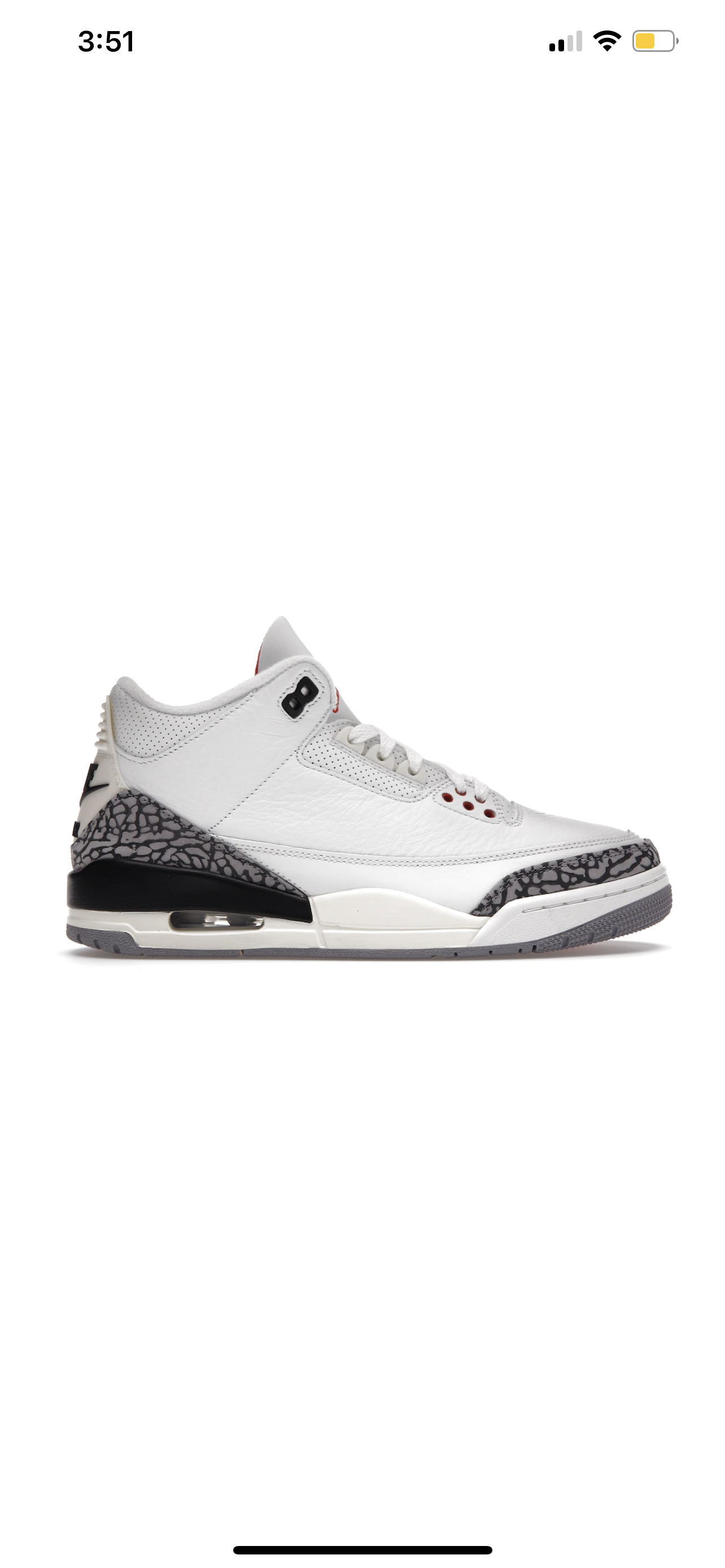 Jordan Retro 3 “White Cement” Reimagined