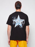 Amiri Paisley Star Tee (Black/Blue)