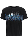 Amiri Core Crystal Painter Tee (Black)