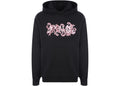 Amiri Logo Paisley Hoodie (Black/Red/Pink)