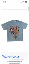 Warren Lotas “Suprise Suprise” Tee (Light Blue)