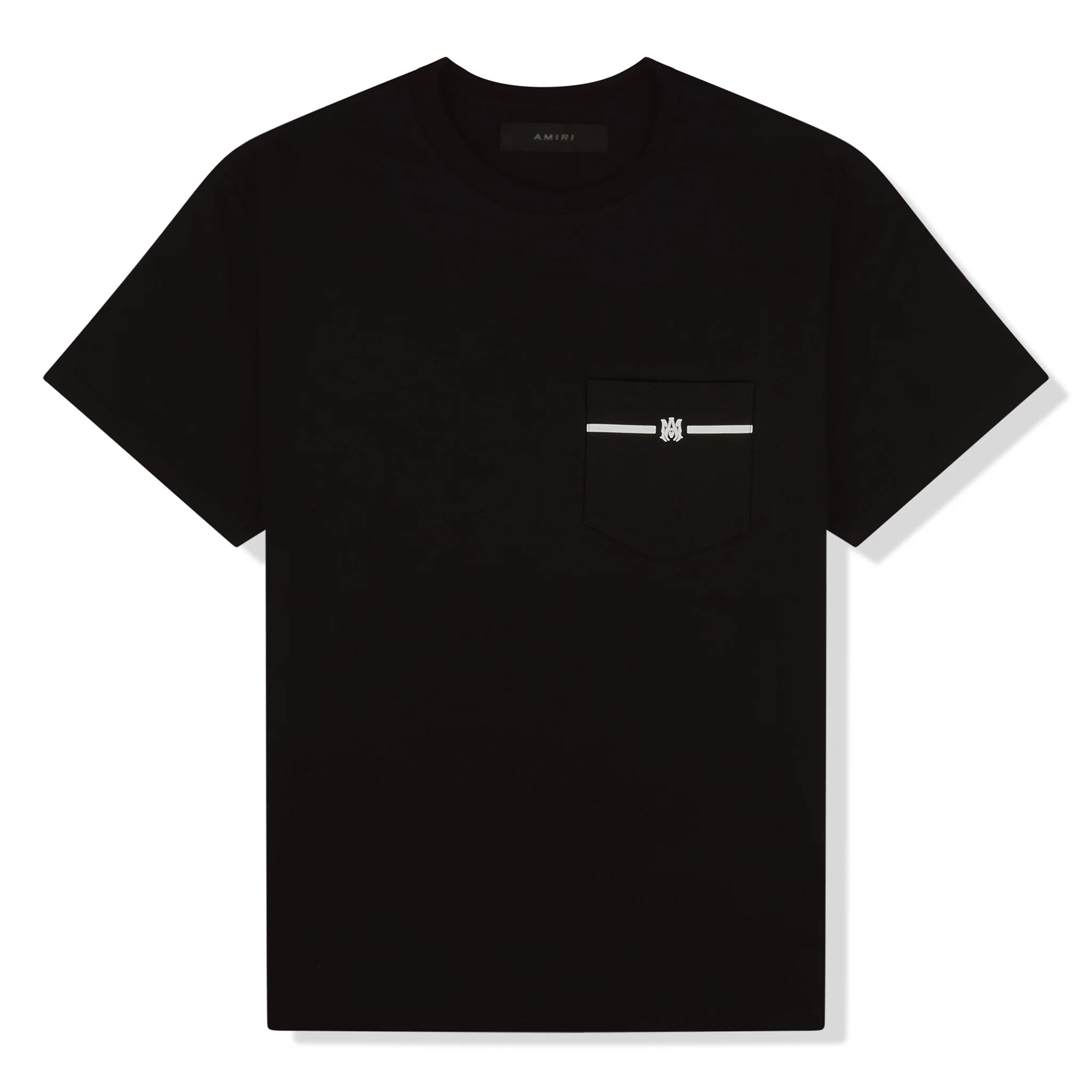 Amiri MA Bar Pocket Logo Tee (Black)