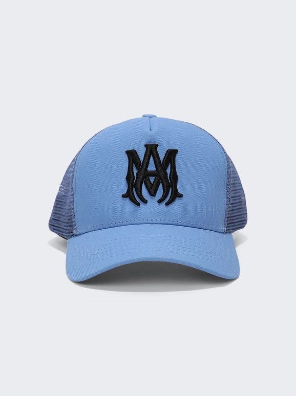 Amiri MA Trucker Hat (Carolina Blue)