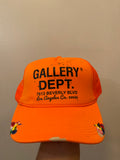 Gallery Dept Trucker Hat (Orange Paint splatter)