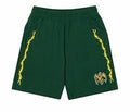 Warren Lotas “Barbed Wire” Shorts (Green/Yellow)