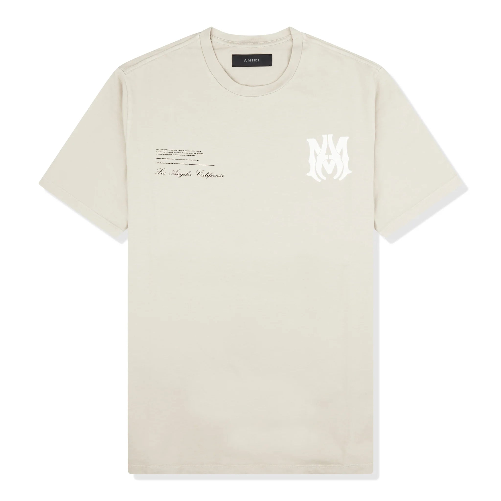 Amiri Military Stencil Spec Tee (Beige)
