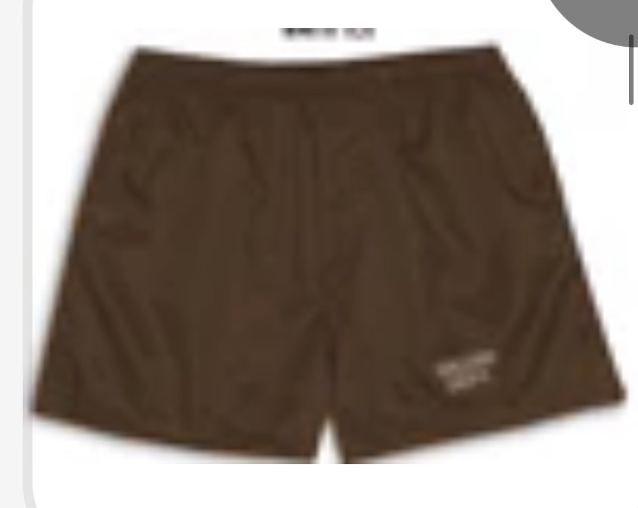 Gallery Dept Zuma Track Shorts (Brown)