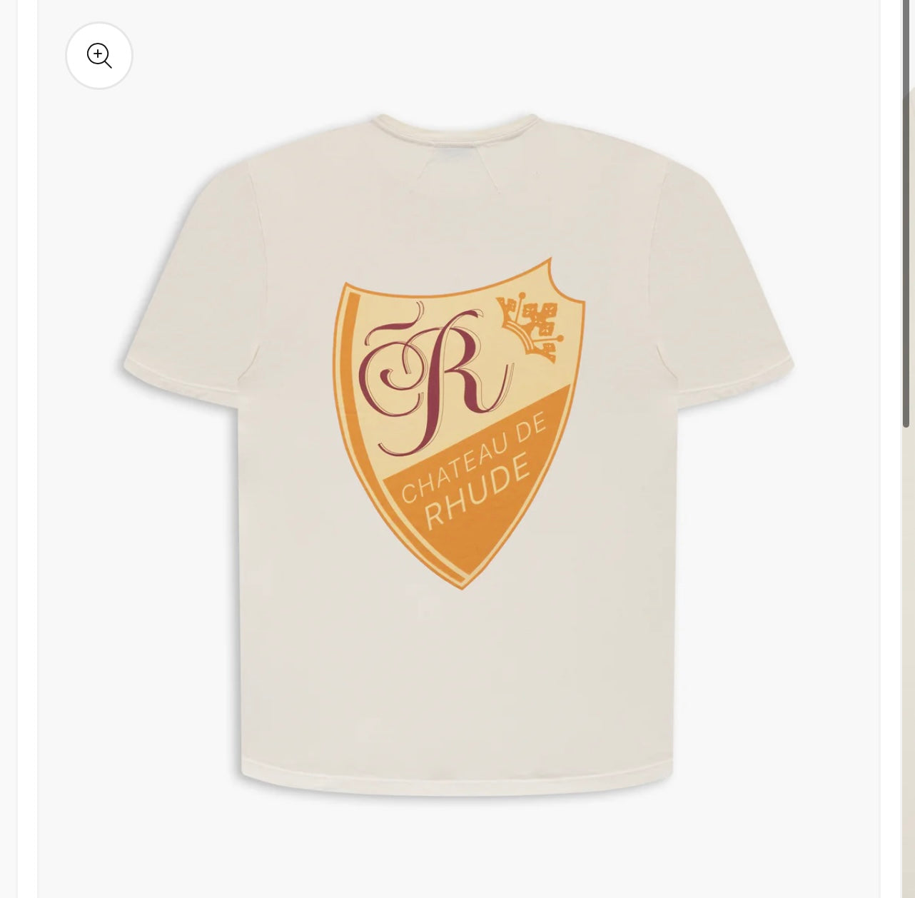 Rhude “Chateau” Tee (White)
