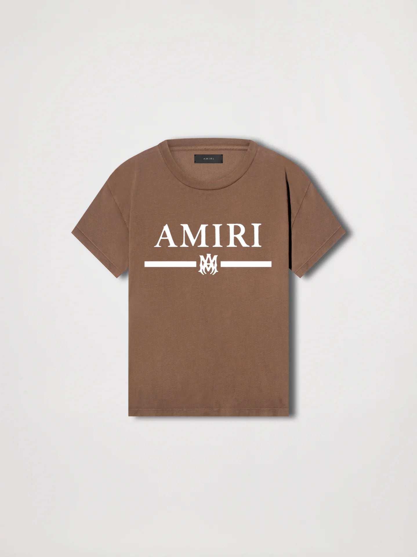 Amiri “MA Bar” Tee (Brown/White)